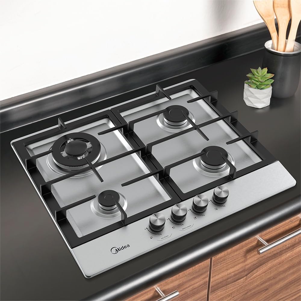 Cooktop 4 bocas a gás Midea CYB4B