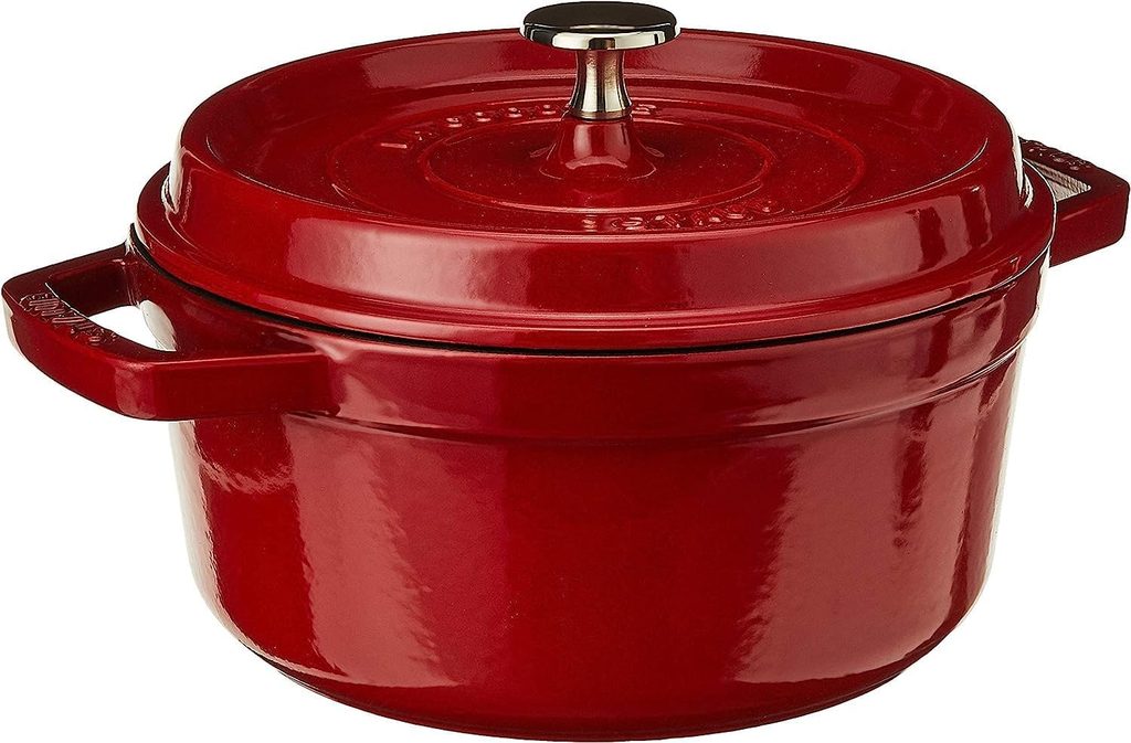 Panela Staub Cocotte redonda de ferro fundido