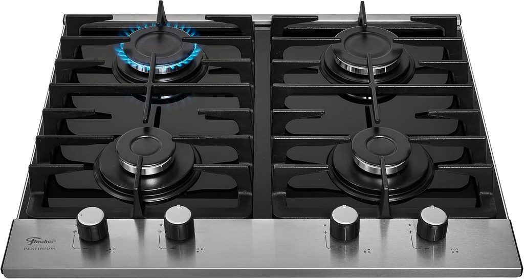 Cooktop 4 bocas a gás Fischer Platinium