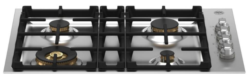 Cooktop 4 bocas a gás Bertazzoni Master
